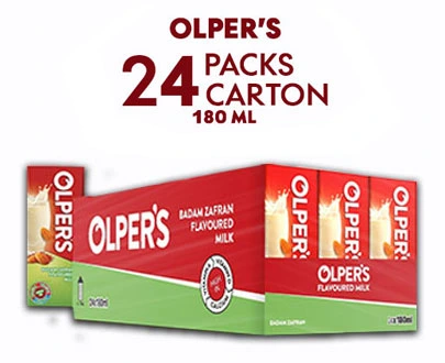 Olpers Badam Zafran FM 180ml 24PCs-carton